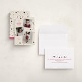 "Disney Magic Confetti" - Holiday Cards in Sugar Cookie by Kacey Kendrick Wagner - Assembled