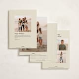 "Resolutions" - Holiday Cards in Eggnog by Baumbirdy - Back of Card Options