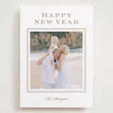 "Resort style" - Holiday Cards in Caramel by Stacey Meacham - Front