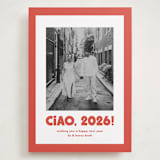 "Trattoria" - Holiday Cards in Tomato by Megan Davis - Front