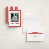 "Trattoria" - Holiday Cards in Tomato by Megan Davis - Assembled