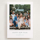"Daisies" - Holiday Cards in Pine by Wildfield Paper Co - Front