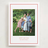 "Bowery" - Holiday Cards in Candy Cane by Megan Davis - Front