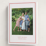 "Bowery" - Holiday Cards in Candy Cane by Megan Davis - Folded Card