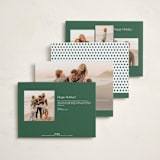 "Merry Mix" - Holiday Cards in Evergreen by Carolyn MacLaren - Back of Card Options