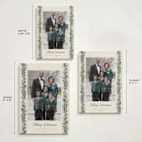 "evergreen garlands" - Holiday Cards in Eggnog by Rebecca Durflinger - Formats Available