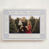 "Endless Joy" - Holiday Cards in Periwinkle by Annie Chan - Front