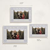 "Endless Joy" - Holiday Cards in Periwinkle by Annie Chan - Formats Available
