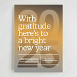 "Horizon" - Holiday Cards in Sunrise by Annie Clark - Full Design