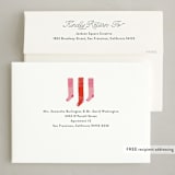 "Holiday Hearth" - Holiday Cards in Forest by Jackie Crawford - FREE Recipient Addressing