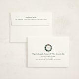 "holiday move" - Holiday Cards in Poinsettia by Erica Krystek - FREE Recipient Addressing