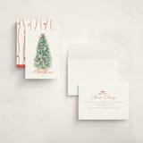 "Farmhouse Tree" - Holiday Cards in Apple by Tamara Hilje - Assembled