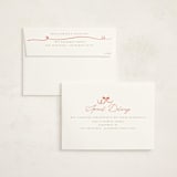 "Farmhouse Tree" - Holiday Cards in Apple by Tamara Hilje - FREE Recipient Addressing