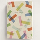 "confetti strips" - Holiday Cards in Candy by Ellen Schlegelmilch - Folded Card