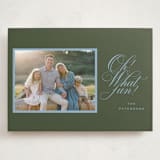 "Family Traditions" - Holiday Cards in Evergreen by Erin Hodges - Front