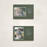 "Family Traditions" - Holiday Cards in Evergreen by Erin Hodges - Photo Orientation Options