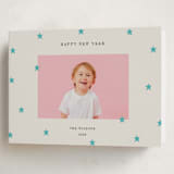"Tiny Star Confetti" - Holiday Cards in Frost by Kercia Jane - Folded Card