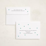 "Tiny Star Confetti" - Holiday Cards in Frost by Kercia Jane - FREE Recipient Addressing