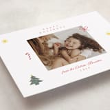 "Cross Stitch Christmas" - Holiday Cards in Snow by Studio Suku - Detail
