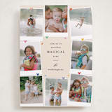 "Disney's Mickey Magical and Cheerful" - Holiday Cards in Rainbow by Creo Study - Front