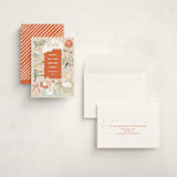"Counting The Days" - Holiday Cards in Persimmon by Leah Bisch - Assembled