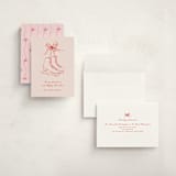 "Skatelle" - Holiday Cards in Rose by Jelena Vuletic - Assembled