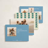 "Hollis" - Holiday Cards in Pine by Pati Cascino - Back of Card Options