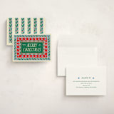 "Hollis" - Holiday Cards in Pine by Pati Cascino - Assembled