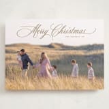 "Classically" - Holiday Cards in Sand by Christy Hy Lee - Front