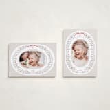 "Chantilly" - Holiday Cards in Dove by Karidy Walker - Photo Orientation Options