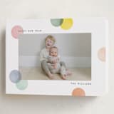 "Colorblock Confetti" - Holiday Cards in Confetti Cake by Robert and Stella - Folded Card
