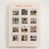 "Year Gallery" - Holiday Cards in Pudding by Claudia Orengo - Front