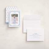 "Fine Frame" - Holiday Cards in Blue Jay by Melanie Kosuge - Assembled