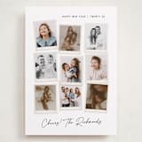 "Nine Snapshots" - Holiday Cards in Snow by Hooray Creative - Front