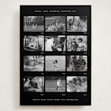"contact sheet" - Holiday Cards in Darkroom by Adelyn T. - Front