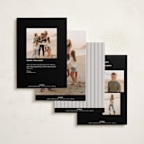 "contact sheet" - Holiday Cards in Darkroom by Adelyn T. - Back of Card Options