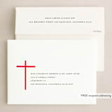 "Christ in Christmas" - Holiday Cards in Rudolph's Nose by Up Up Creative - FREE Recipient Addressing