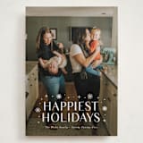 "Effervescent" - Holiday Cards in Alabaster by Susan Asbill - Front