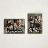 "Effervescent" - Holiday Cards in Alabaster by Susan Asbill - Photo Orientation Options