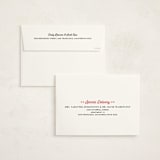"You Made the List" - Holiday Cards in Candy Apple by Amy Payne - FREE Recipient Addressing