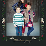 "Love, Peace & Hope" - Holiday Cards in Holly by Susan Moyal - Detail