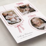 "Bows" - Holiday Cards in Snow by Baumbirdy - Detail