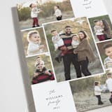 "Merry Seven" - Holiday Cards in Snowflake by Holly Whitcomb - Detail