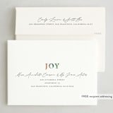 "Merry Seven" - Holiday Cards in Snowflake by Holly Whitcomb - FREE Recipient Addressing
