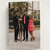 "Holiday Glee" - Holiday Cards in Ivory by Chris Griffith - Folded Card