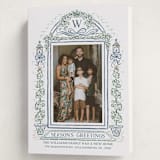 "Colonial Christmas" - Holiday Cards in Lake by Paper Sun Studio - Folded Card