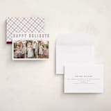 "Triple Happiness" - Holiday Cards in Snow by Juliana Zimmermann - Assembled