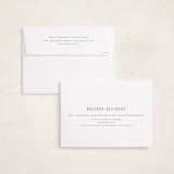 "Triple Happiness" - Holiday Cards in Snow by Juliana Zimmermann - FREE Recipient Addressing