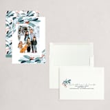 "Wintery Eucalyptus" - Holiday Cards in Snow by Angel Walker - Assembled