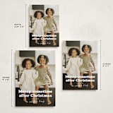 "Sometime" - Holiday Cards in Snowflake by Hudson meet Rose - Formats Available